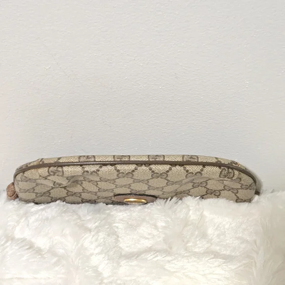 Gucci Beige and Brown Patterned Crossbody Bag - Picture 9 of 10